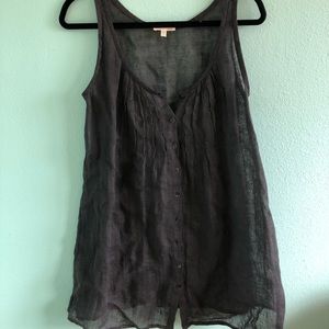 Eileen Fisher Sheer Dress